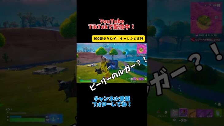 謎のバナナ、“ピリルガ”現る！？『100回ビクロイチャレンジ#19 』【Fortnite】