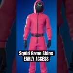 EARLY ACCESS Fortnite SQUID GAMES Bundle!