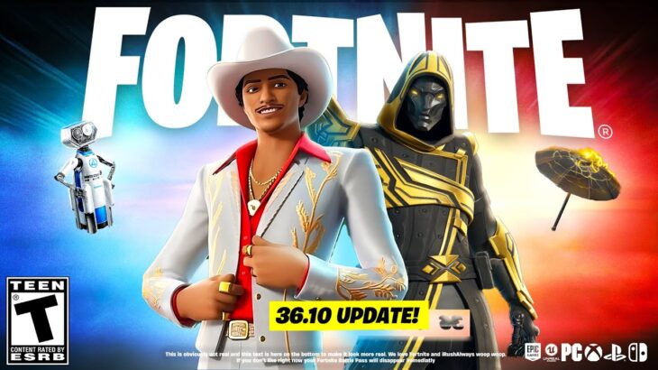 FORTNITE 36.10 UPDATE is NOW LIVE!