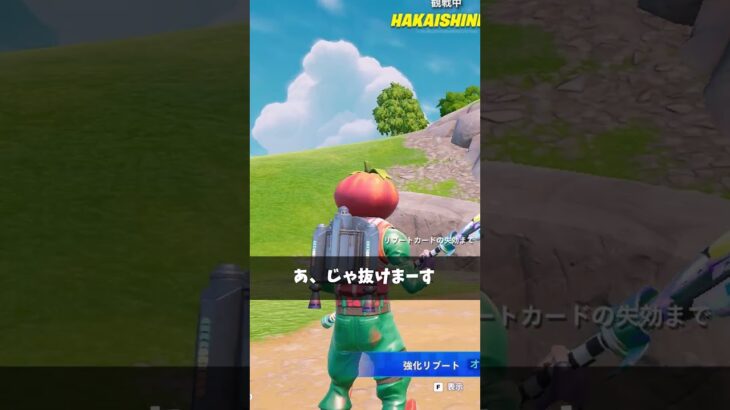 裂け目を使って復帰しようとしてる人【フォートナイト/Fortnite】