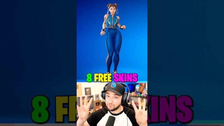 How To Get 8 *FREE* Fortnite Skins!