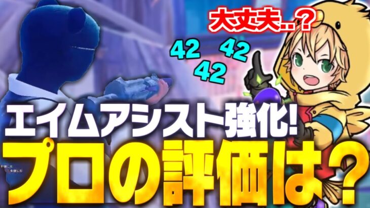 PADプロみにぴよがエイムアシストについて話します！【FORTNITE/フォートナイト】