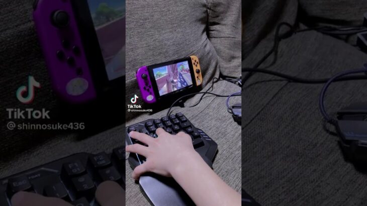 フォートナイト Switch アジア1位 コンバーター キーボードマウス 上手すぎ ヤバい