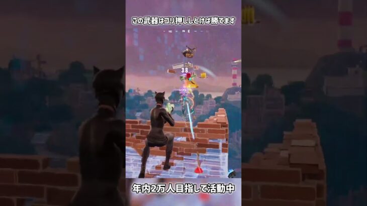 この武器ゴリ押ししとけば勝てます【フォートナイト】#フォートナイト #fortnite #shorts
