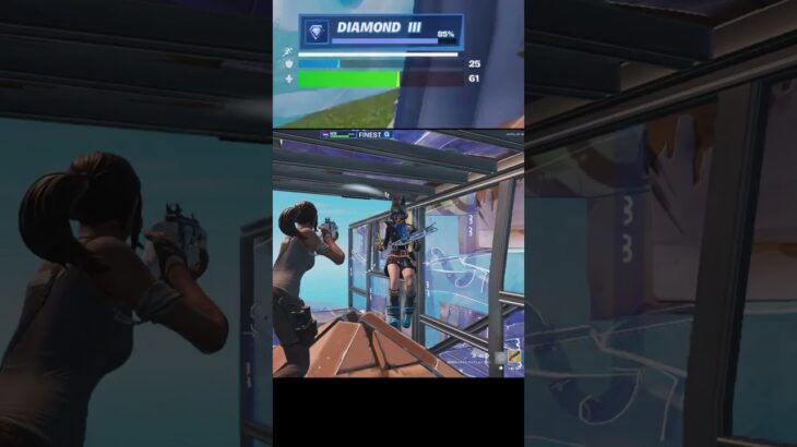 【フォートナイト】クリエで今シーズン一番強かった人とやった試合解説してみた