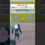 レッドvsブルーの秘密のコードにでかいアプデあったって本当なん！？検証してみたんやで #フォートナイト #fortnite #小ネタ #小技