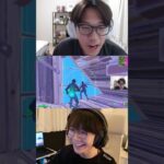 絶対に壁を開けたくない2人ｗｗ #shorts 【フォートナイト/FORTNITE】