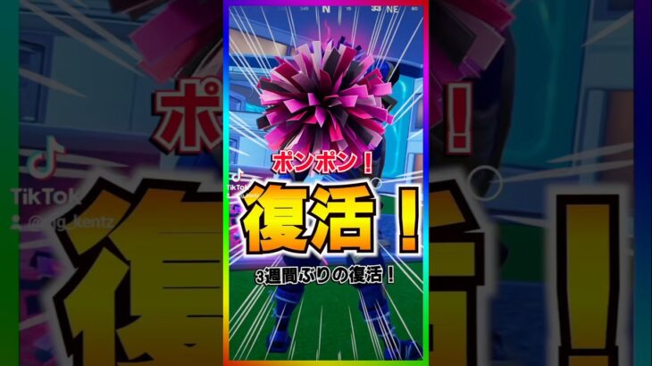 悪魔が復活‼️‼️ストームビーストのポンポン3週間ぶりに復活‼️【フォートナイト/fortnite】