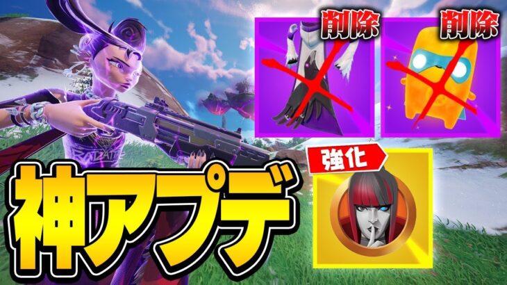 FNCS当日にアプデでカラスの手が消えてメダリオン強化がヤバすぎたｗｗ【フォートナイト/FORTNITE】