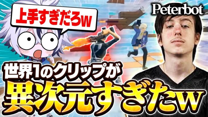 【必見】あの世界王者ピーターボットの神クリップ集がヤバ過ぎたｗｗ【フォートナイト/FORTNITE】