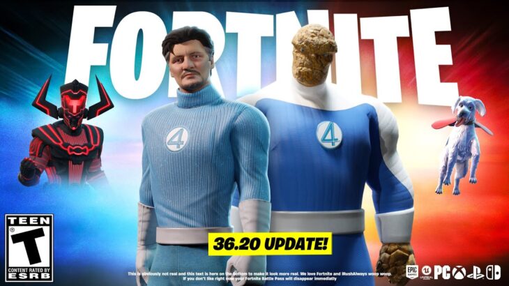 FORTNITE 36.20 UPDATE is NOW LIVE!