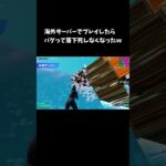 海外サーバーでプレイしたらバグって落下死しなくなったｗ【フォートナイト/FORTNITE】