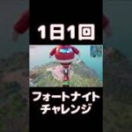 【FORTNITE】1日1回フォートナイトチャレンジ17日目【実況】【#shorts】