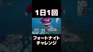 【FORTNITE】1日1回フォートナイトチャレンジ22日目【実況】【#shorts】