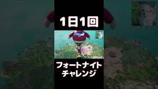 【FORTNITE】1日1回フォートナイトチャレンジ26日目【実況】【#shorts】