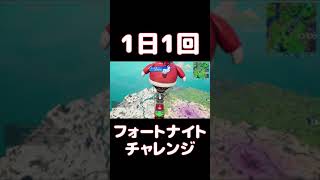 【FORTNITE】1日1回フォートナイトチャレンジ28日目【実況】【#shorts】