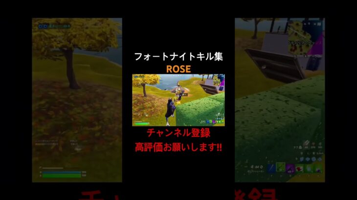 [フォートナイト:キル集]ROSE#フォートナイト#フォートナイトキル集#フォートナイトランク#フォートナイトリロード#フォトナ#フォトナキル集#フォトナランク#フォトナリロード#キル集#ランクキル集