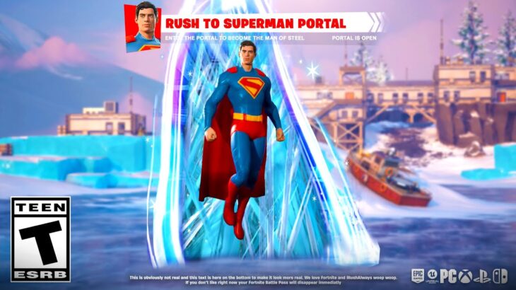 SUPERMAN’S Mythic NOW in Fortnite!