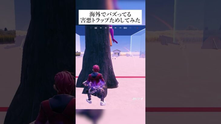 海外でバズってる害悪トラップためしてみたんやで #フォートナイト #fortnite #小ネタ #小技