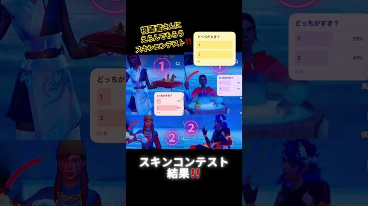 #フォートナイト#フォートナイトスキンコンテスト #fortnite