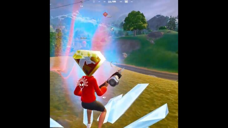 ダウン状態でミシックのスーパーマンに変身すると…#フォートナイト #shorts