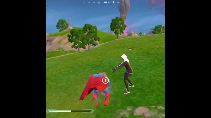 ダウン状態のミシックのスーパーマンを使って無敵になれる方法があるらしい…#フォートナイト #shorts