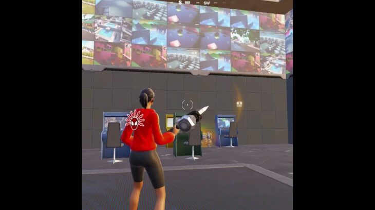 イカゲームの監視カメラで敵プレイヤーを見つけられるの？#フォートナイト #shorts