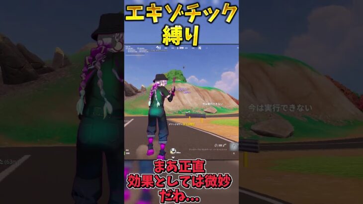 【神回】エキゾチック縛りでビクロイせよ！！【フォートナイト】 #ゆっくり実況 #フォートナイト #最新アプデ情報