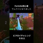 タイフーンブレードかっこよ…ビクロイチャレンジその11 #shorts #fortnite #フォートナイト #キル集 #samurai