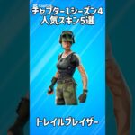 【激レア】チャプター1シーズン4の人気スキン5選!!【フォートナイト/Fortnite】