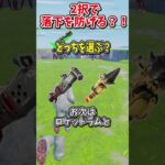 どっちを選ぶ？？運命の2択チャレンジで生き残れ！！！！【フォートナイト/ゆっくり実況/fortnite/ふぉとな/フォトナ】#shorts　#fortnitefunny
