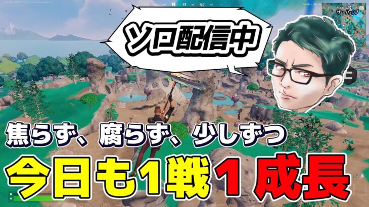 【Fortnite】チャレンジ配信 ゼロビルドソロ