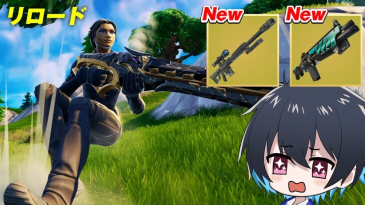 リロードがアプデでランクリセット＆武器大量追加！【フォートナイト/Fortnite】