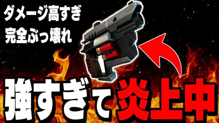 【ガチぶっ壊れ】新武器レッカーリボルバーの秘密の性能がヤバすぎて炎上中【フォートナイト新シーズン/Fortnite】