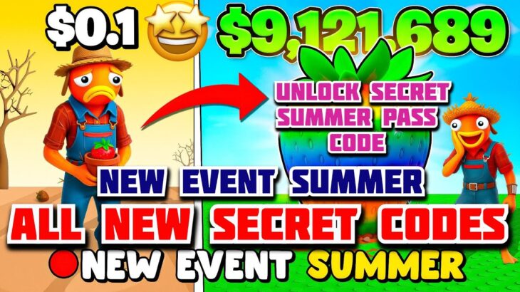 Go Garden Fortnite – (ALL NEW SECRET CODES) – UNLOCK SECRET SUMMER PASS CODE LOCATION 4032-4883-0195
