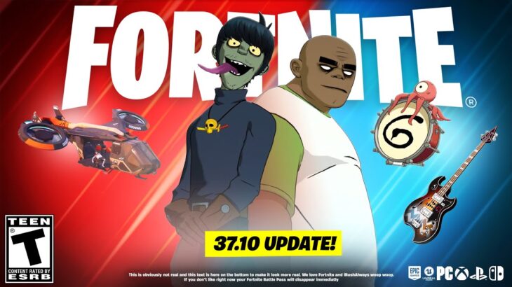 *NEW* FORTNITE UPDATE 37.10!