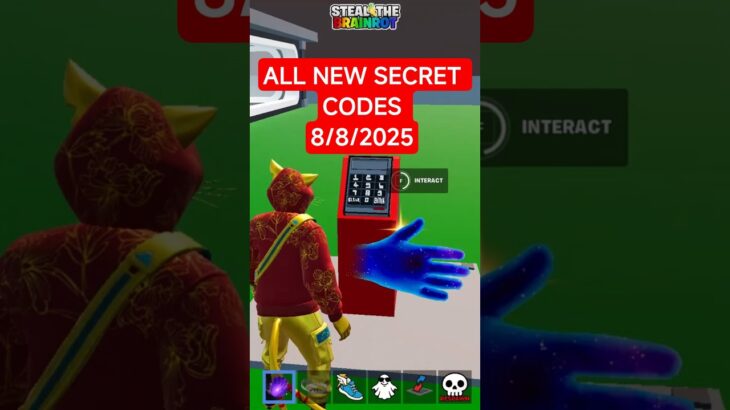 STEAL THE BRAINROT MAP FORTNITE CREATIVE – ALL SECRETS CODE BRAINROT all secret code ferins #shorts