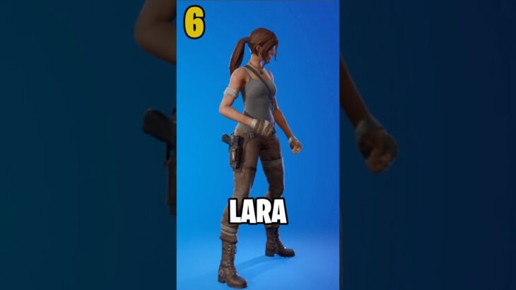 Top 10 Most Used Fortnite Skins!