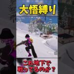 最強ボス「大悟」が落とす武器縛りでビクロイせよ！！【フォートナイト】 #フォートナイト #fortnite #ゆっくり実況