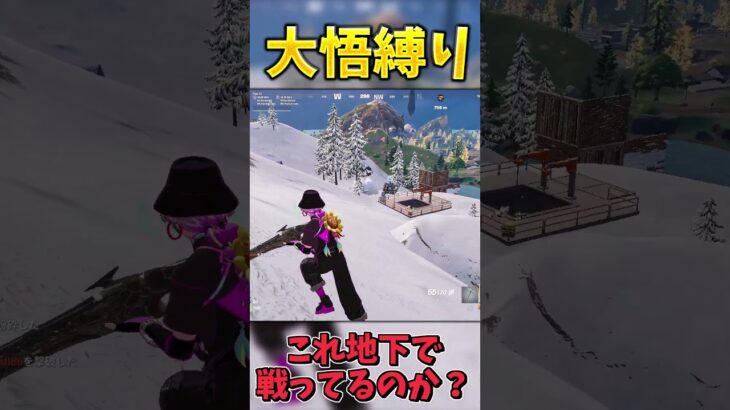最強ボス「大悟」が落とす武器縛りでビクロイせよ！！【フォートナイト】 #フォートナイト #fortnite #ゆっくり実況