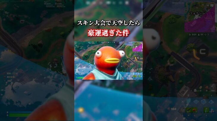 【天空】世界一豪運の実況者（？） #フォートナイト #fortnite #フォトナ