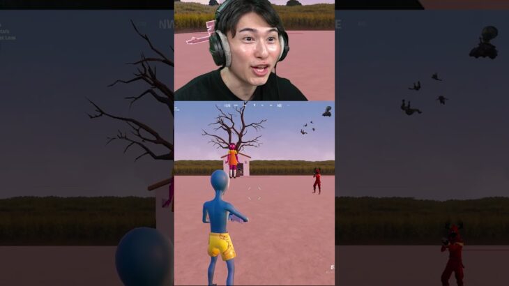 ぜるふぃーとイカゲームやってみたら #fortnite #フォートナイト