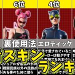 【フォートナイト】激猛者やプロが使う最強のスキン ランキング【ゆっくり解説/fortnite/ふぉとな/フォトナ/ゆっくり実況】