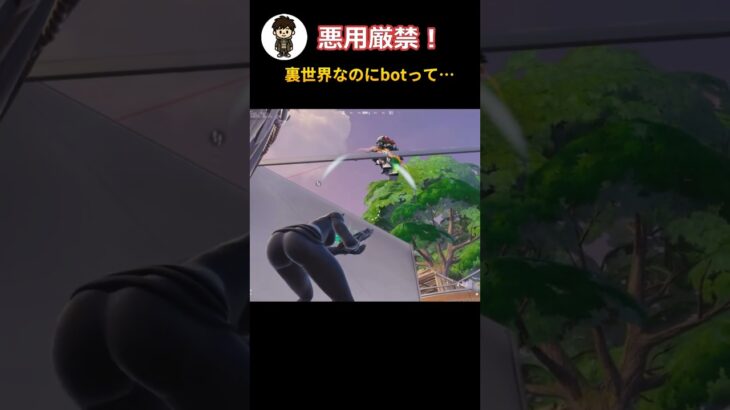 裏世界なのに追いかけてくんな　#フォートナイト #バグ #裏世界 #コナン #fortnite
