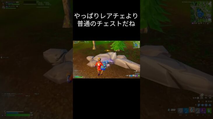 やっぱりレアチェより普通のチェストだね#フォートナイト #フォトナ #fortnite #fortniteshorts #shorts