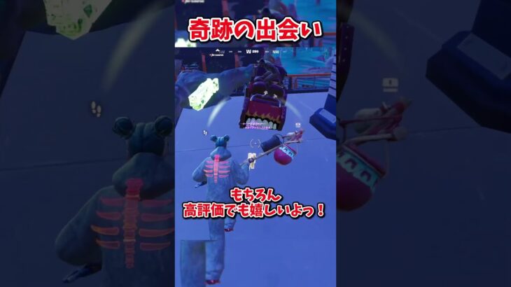 この出会いは奇跡だと思う【フォートナイト/ゆっくり実況/fortnite/ふぉとな/フォトナ】#shorts　#fortnitefunny