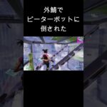 【フォートナイト】ピーターボットに倒された#shorts#fortnite#フォートナイト