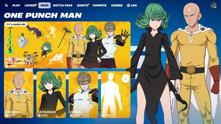 「フォートナイト」無料スキンが判明！ワンパンマンコラボがヤバすぎ…