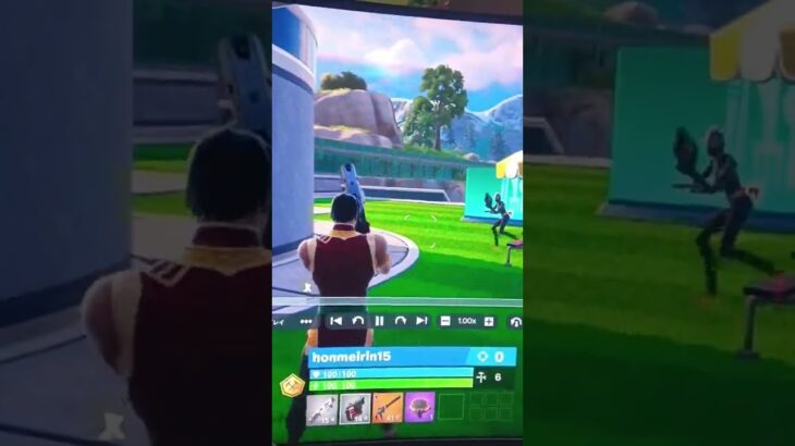 #フォートナイト 　ブラジルコンソール大会　１v２にチャレンジする