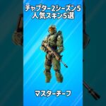 【コラボ】チャプター2シーズン5の人気スキン5選!!【フォートナイト/Fortnite】